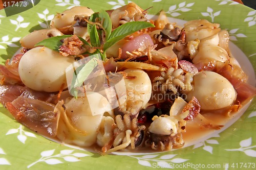Image of Spicy squid