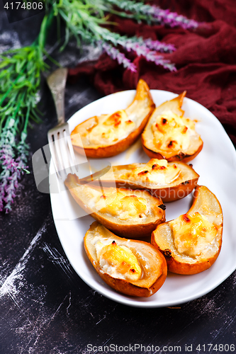 Image of baked pears