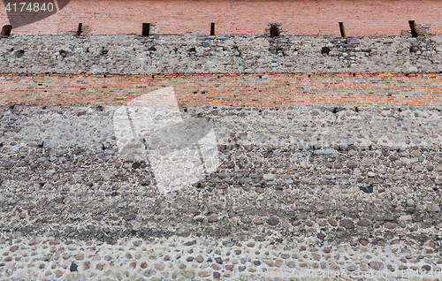 Image of wall of an old building