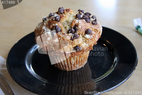 Image of Banana chocolate muffin