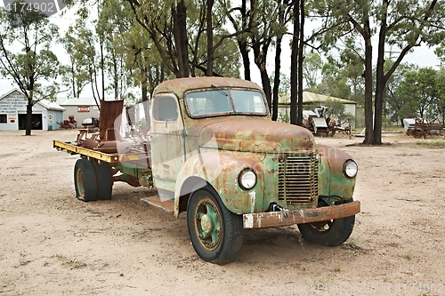 Image of Old rusty turck