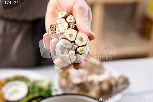 Image of Garlic, garlic cloves