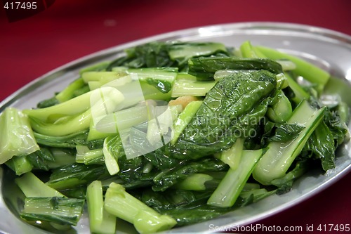 Image of Fried asian vegetables