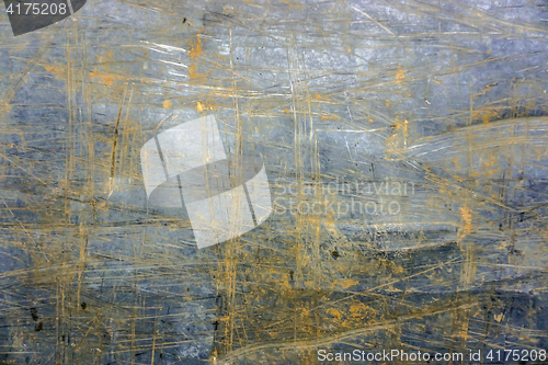 Image of Scratched metal Background