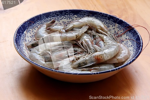 Image of Raw prawns