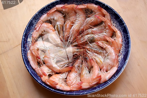 Image of Cooked prawn