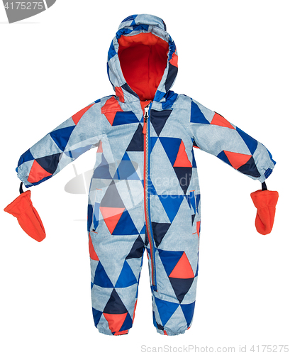 Image of Childrens snowsuit fall