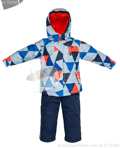 Image of Childrens snowsuit fall