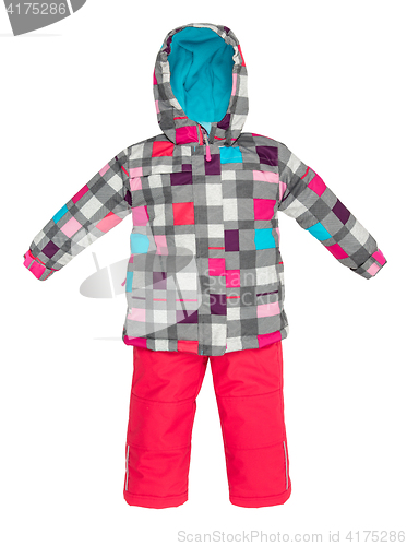 Image of Childrens snowsuit fall