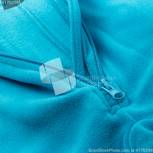 Image of Close up zipper fleece
