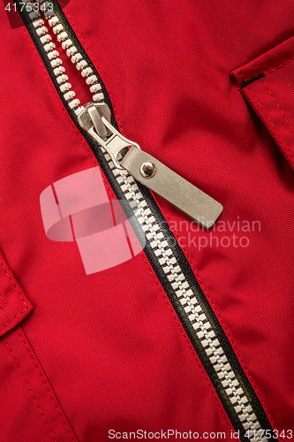 Image of Close up zipper
