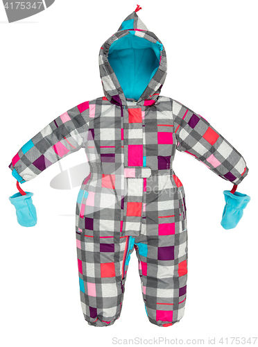 Image of Childrens snowsuit fall