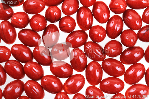 Image of orange pills background