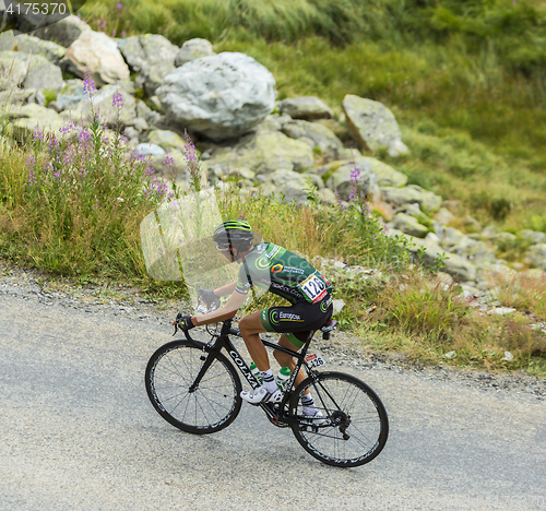 Image of The Cyclist Perrig Quemeneur - Tour de France 2015