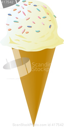 Image of Fancy decorated ice cream