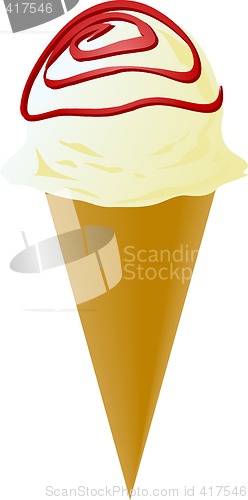 Image of Fancy decorated ice cream