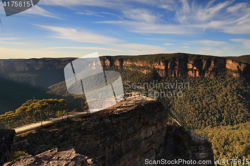 Image of Pulpit /rock Lookout, ;Blue Mountains