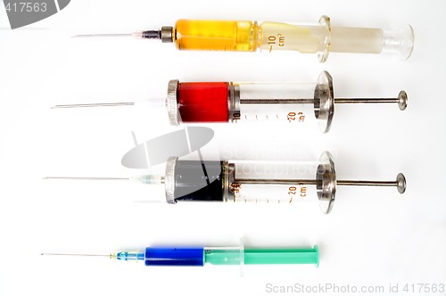 Image of Glass Syringes