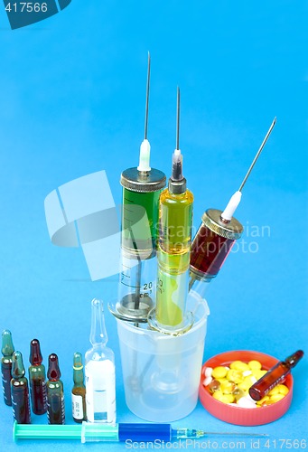 Image of Syringes and ampoules