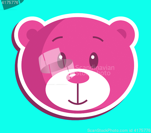 Image of Teddy Bear Icon Indicates Stuffed Animal And Bears