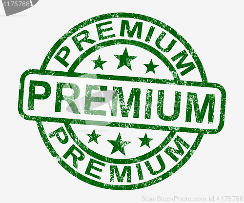 Image of Premium Stamp Showing Excellent Product