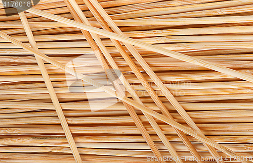 Image of Crossed bamboo sticks