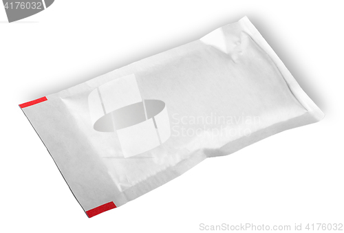 Image of Clear white packet