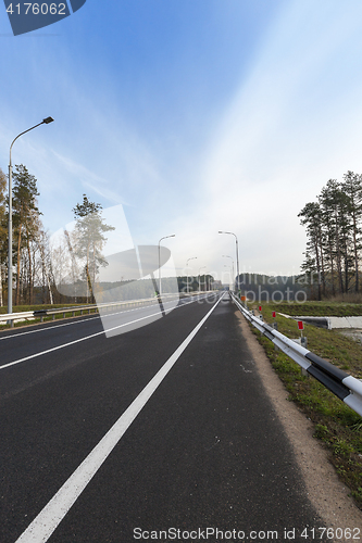 Image of road through the bridge