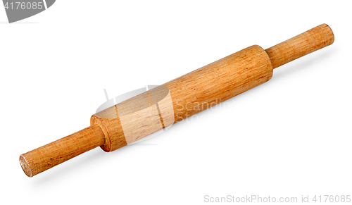 Image of Small wooden rolling pin