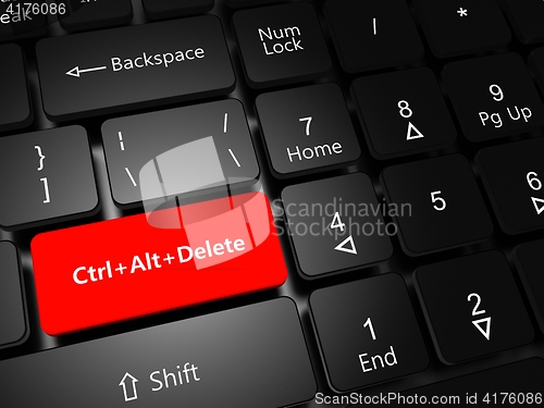 Image of Button Ctrl Alt Delete