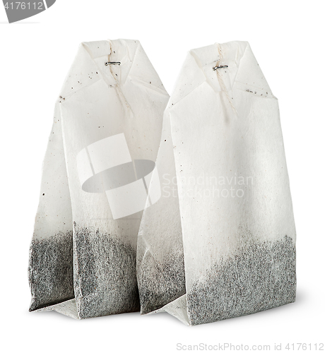 Image of Two tea bags each other