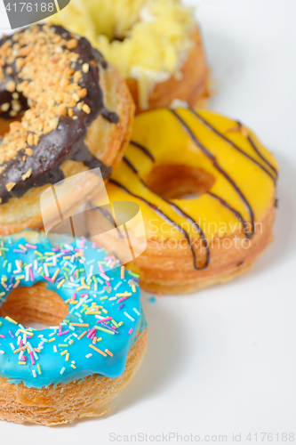 Image of Different Types of Donuts