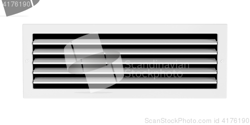 Image of Air vent isolated on white 