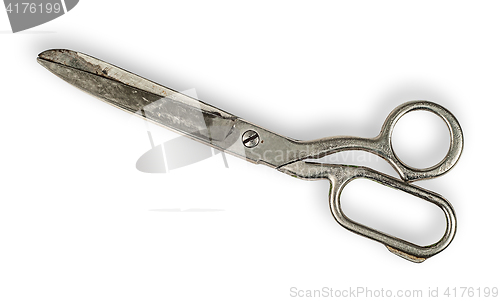 Image of Closed old tailor scissors