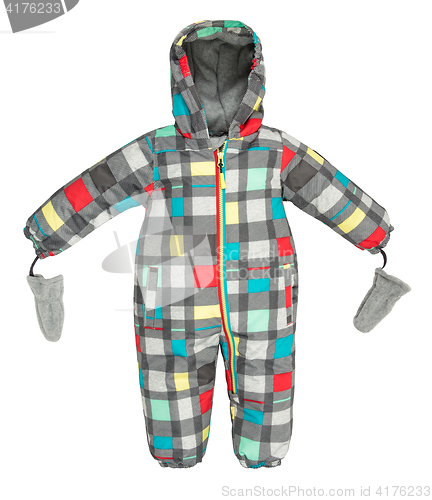 Image of Childrens snowsuit fall