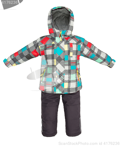 Image of Childrens snowsuit fall