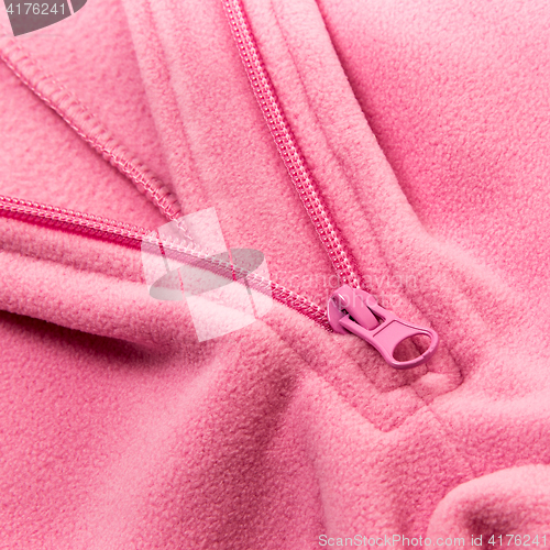 Image of Close up zipper fleece