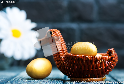 Image of easter eggs