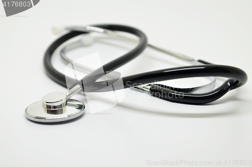 Image of Medical stethoscope isolated