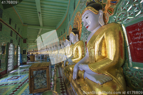 Image of Umin Thounzeh temple in myanmar