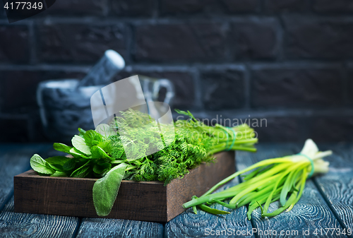 Image of fresh greens