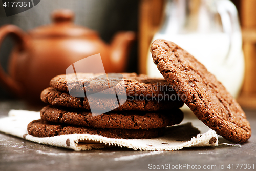 Image of chocolate cookies