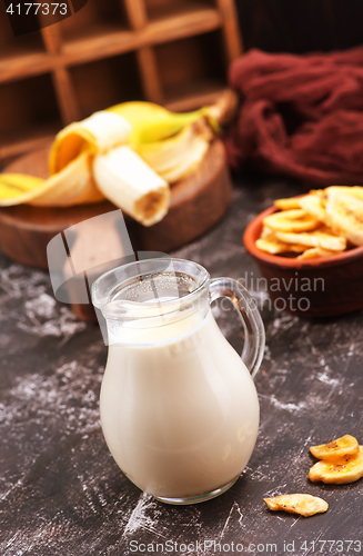 Image of banana milk