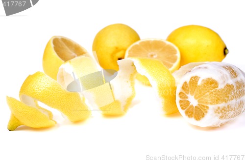 Image of Lemon with peel
