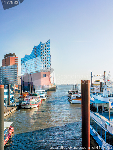 Image of view of Hamburg city