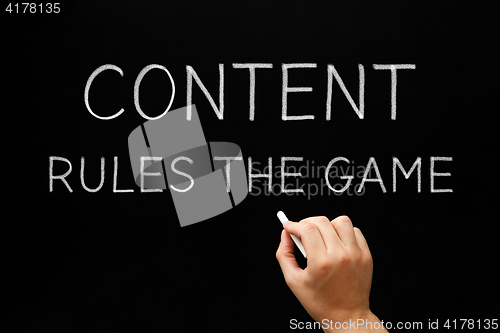 Image of Content Rules The Game