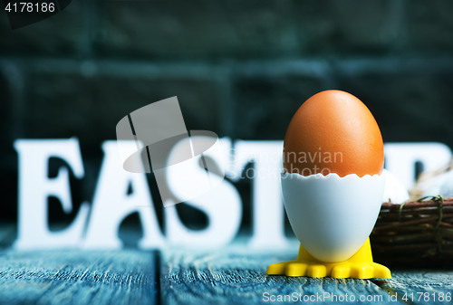 Image of easter eggs