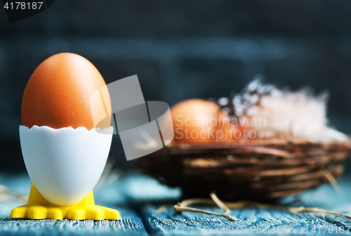 Image of easter eggs
