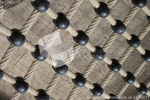 Image of rope path in the sky