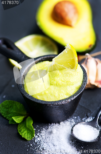 Image of avocado sauce